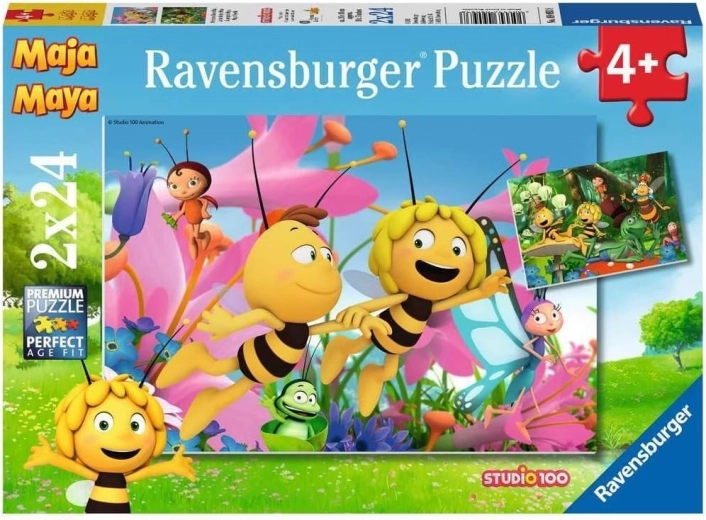 Ravensburger puzzel Bijtje Maja 2x24 stukjes