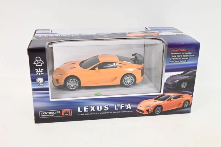 RC-auto Lexus LFA oranje 1:24