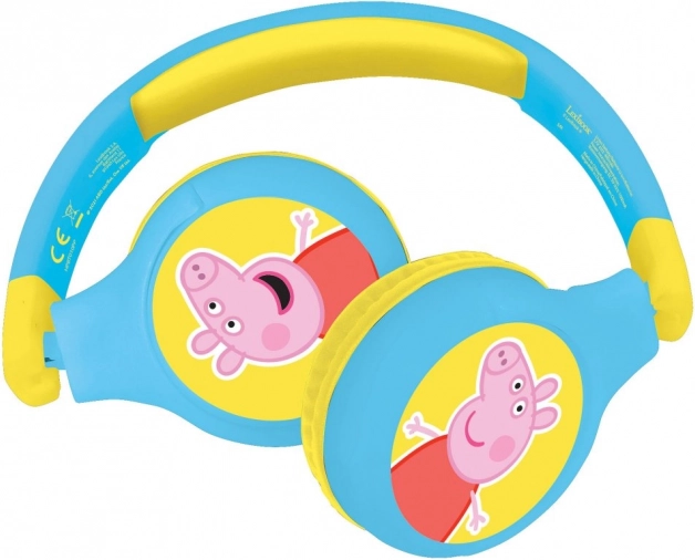 Opvouwbare Peppa Pig Bluetooth-koptelefoon