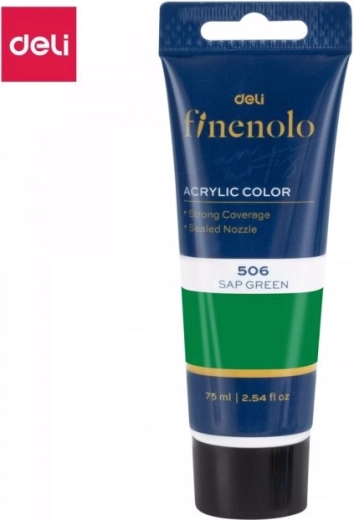 Acrylverf donkergroen 75 ml