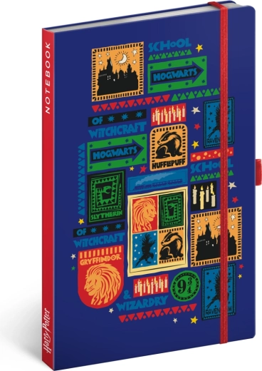 Notique gelijnde notitieboek Harry Potter Zweinstein 13 × 21 cm