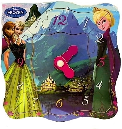 Puzzelklok Frozen van TOP BRIGHT