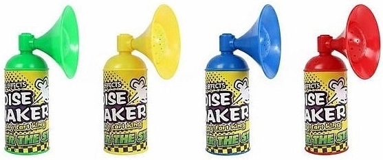 Geluidsspeelgoed met scheeteffect 14 cm - 1 stuk