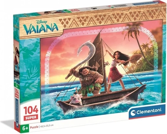 Clementoni Super Disney kinderpuzzel Vaiana 2 (105 stukjes)