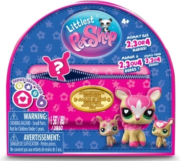 Littlest Pet Shop-figuren mama en jongen