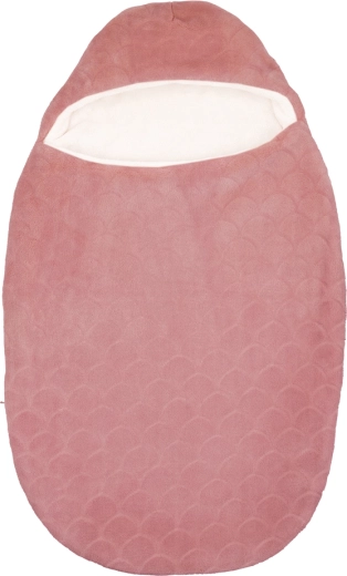 Nattou baby voetenzak voor autostoeltje Lapidou, oudroze, 70 cm