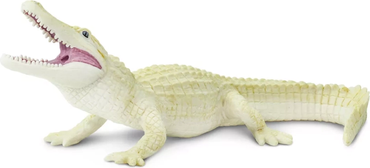 Albino krokodil Safari Ltd. - 1 stuk