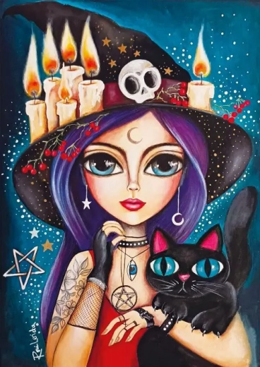 Puzzel Zoete Heks 1000 stukjes