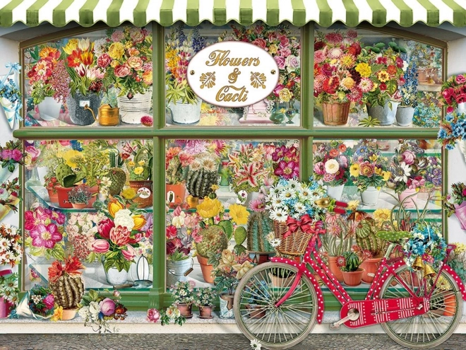 Puzzel Winkel met Bloemen en Cactussen Kopen Easy Handling 275 Stukken