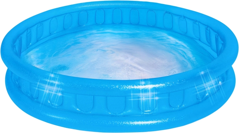 Opblaasbaar kinderzwembad 155 cm blauw