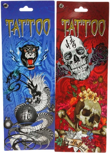 Kinder tijdelijke tatoeages – set van 6 vellen