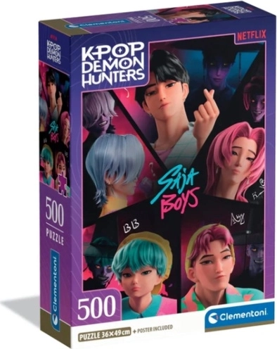 Puzzel CLE 500 stukjes K-Pop Demon Hunters – Saja Boys
