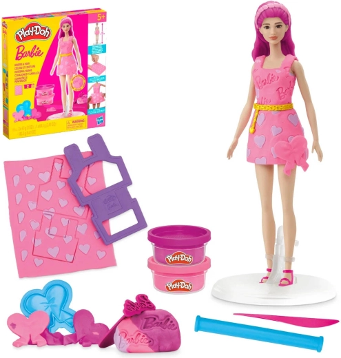 Play-Doh Barbie creatieve set Haar en hart