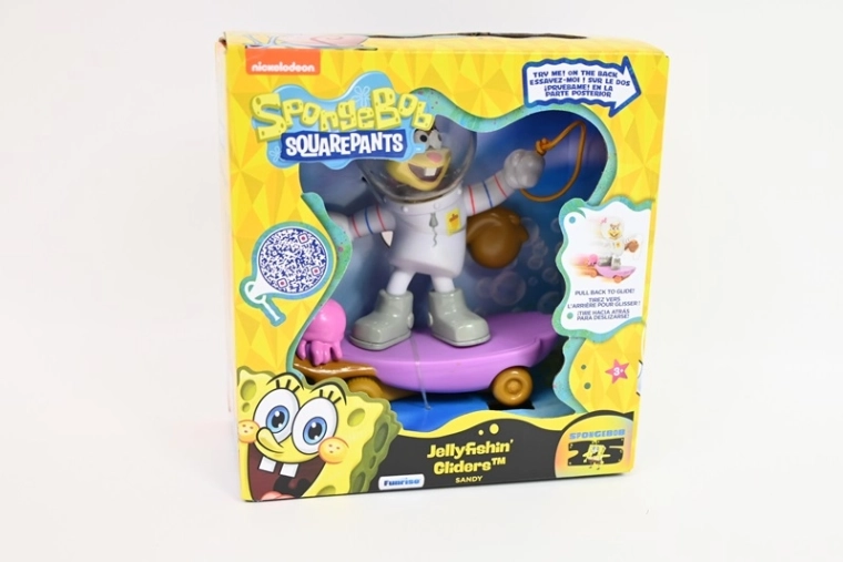 SpongeBob SquarePants-figuur Sandy op skateboard Jellyfishin’ Gliders