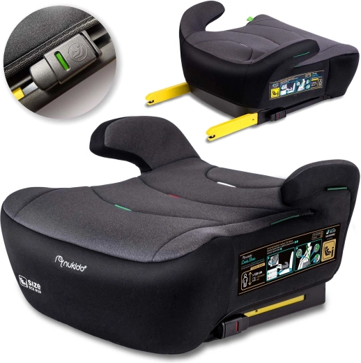 Autostoelverhoger met Isofix 22–36 kg NUKIDO Louis i-Size
