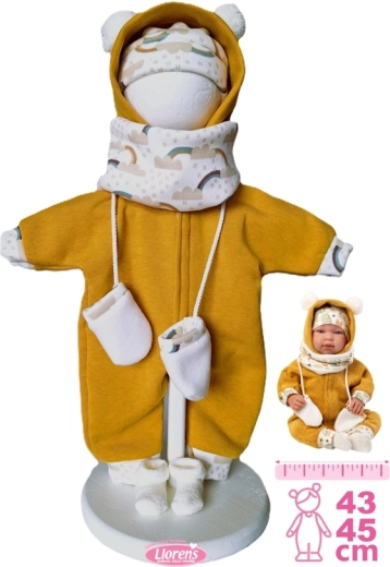 Llorens kleertjes voor babypop New Born 43–45 cm