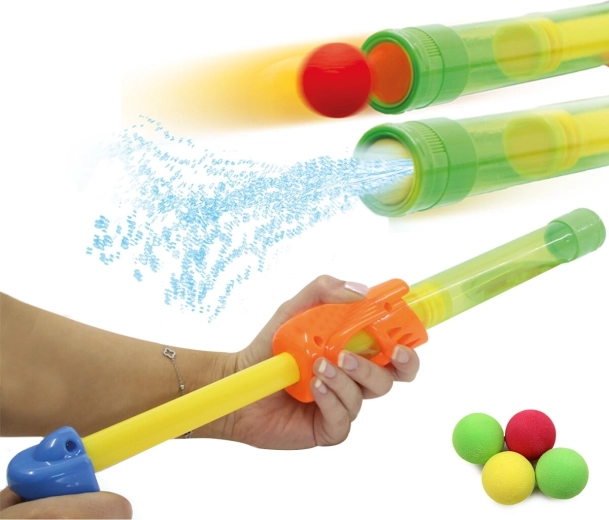 McFizz Mc Fizz 2-in-1 waterpistool en schieter voor zachte balletjes (groen)