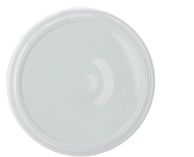 Witte inmaakdeksel 82 mm met 6 haken