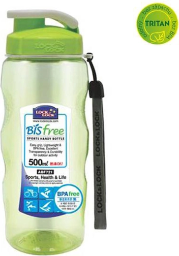 Waterfles Bisfree 500 ml groen