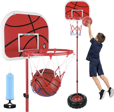Kinderbasketbalring met verstelbare hoogte 109–170 cm ISO TRADE