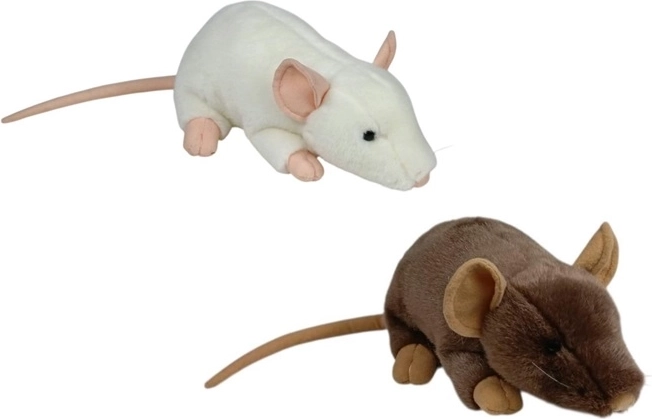Pluchen rat 24 cm (2 kleuren)