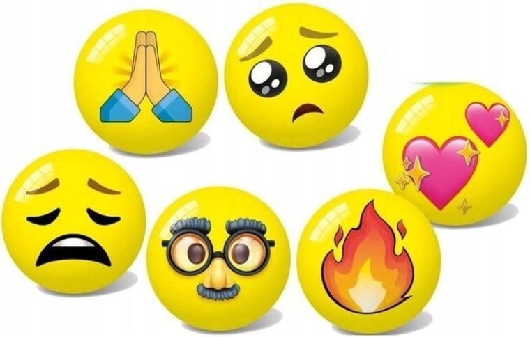 Emoji-bal 23 cm