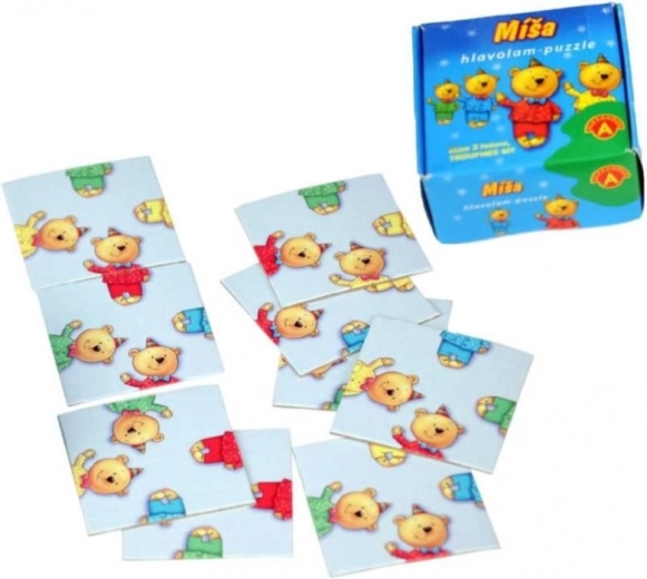 Puzzelbreinbreker Míša – 9 kaartjes in een doosje
