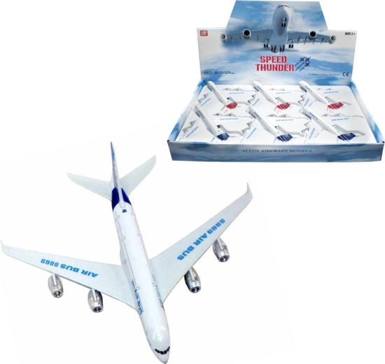 Metalen model - passagiersvliegtuig 18 cm