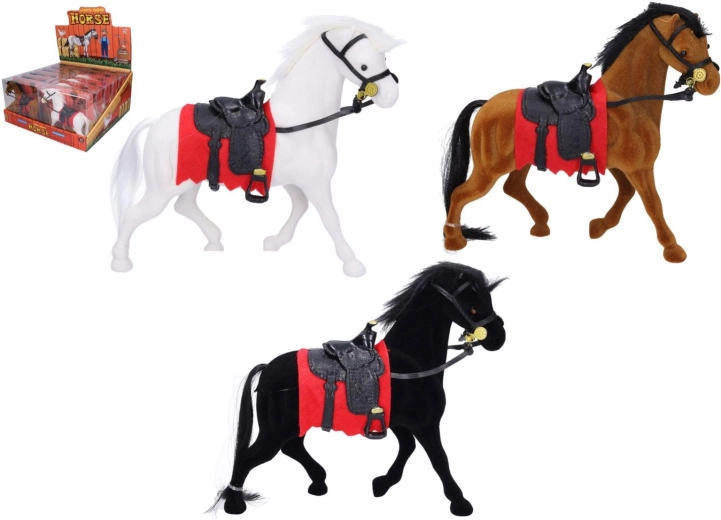 Paardenfiguur 17 cm - 1 stuk