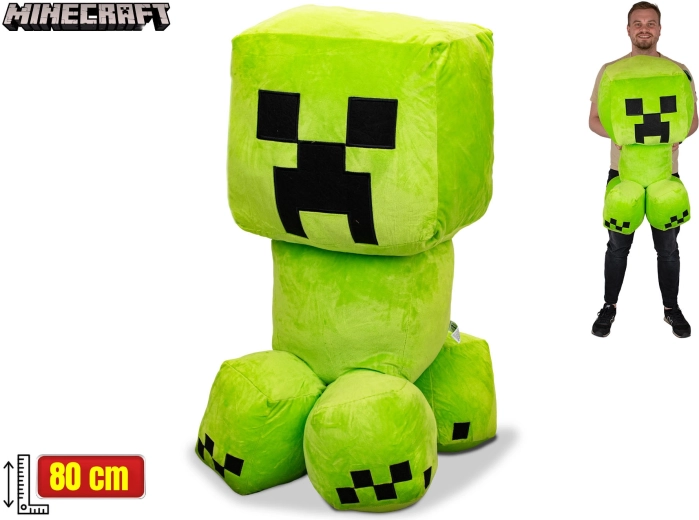 Pluche Creeper MINECRAFT 80 cm