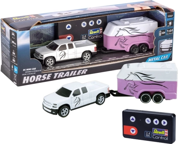 Revell RC mini-auto met paardentrailer