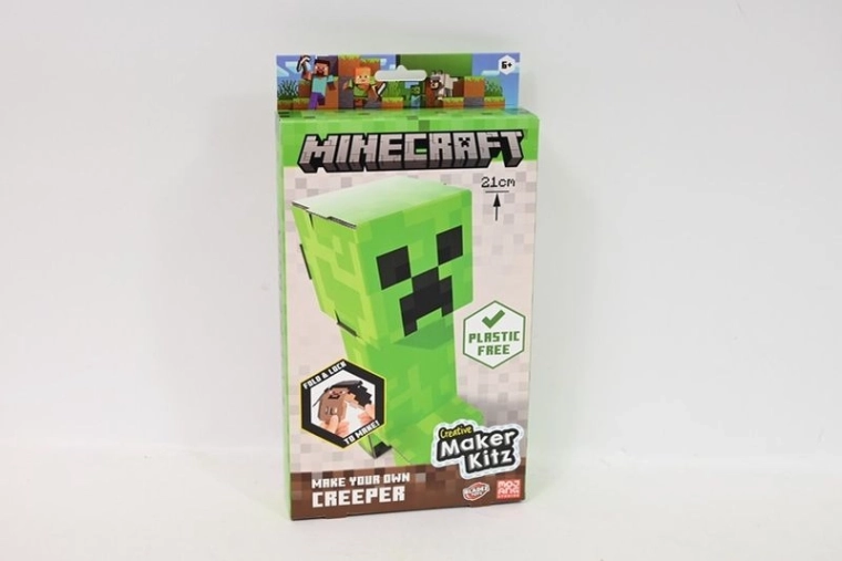 Bladez Minecraft bouw een Creeper-figuurtje
