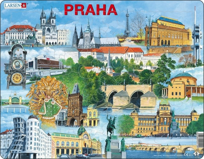 Puzzle LARSEN Praag 66 stukjes