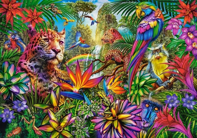 Puzzel Junglemodetrend 500 stukjes CASTORLAND