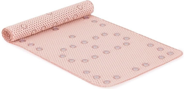 Antislip badmat PETITE&MARS Harry, extra lang, roze