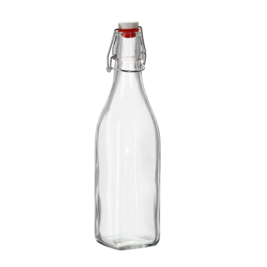 Glazen fles Costolata 500 ml met beugelsluiting