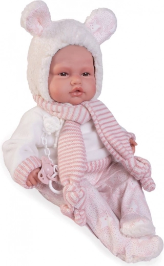 Realistische pop Antonio Juan - zacht lichaam, geluiden, 50 cm