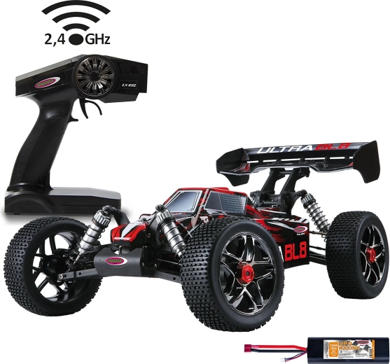 Jamara Ultra BL8 buggy 4WD 1:8 met LiPo-accu