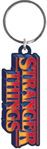 Stranger Things sleutelhanger van kunststof 8,5 cm