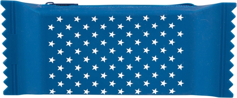EASY MORNING siliconen etui donkerblauw met sterrenmotief