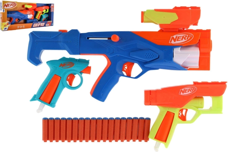 Nerf N Series Gear Up Pack blasterset - 3 stuks