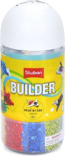 Sluban Builder bouwset 6-in-1 – creatieve set 239 stukjes