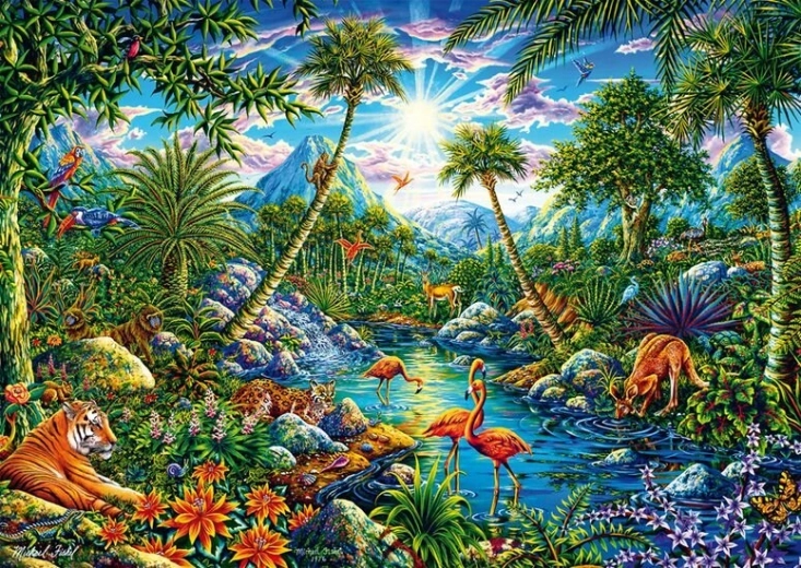 Puzzel Eilandparadijs 1000 stukjes SCHMIDT
