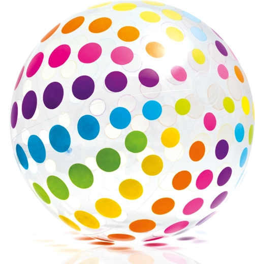 Grote opblaasbare strandbal 107 cm INTEX