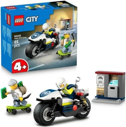 LEGO City – politiefiets: achtervolging