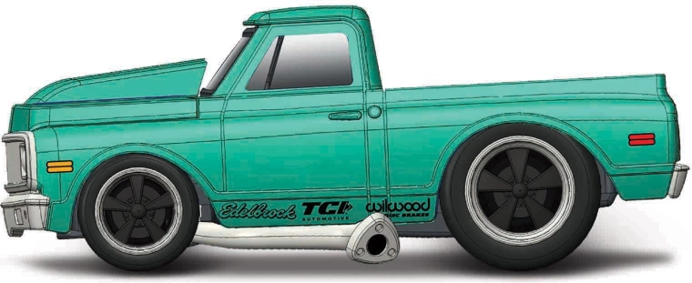 Maisto Muscle Machines Chevrolet C10 pick-up 1972 1:64