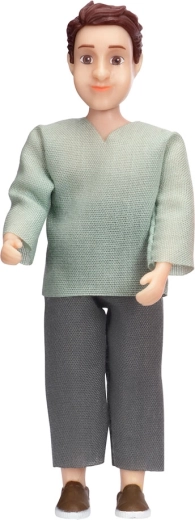 Lundby papa Charlie voor het poppenhuis