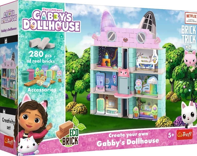 Trefl Brick Trick Gabi's magische huis magische tuin – 280 onderdelen