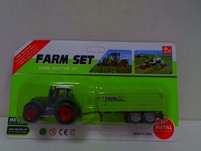 Tractor met aanhanger
