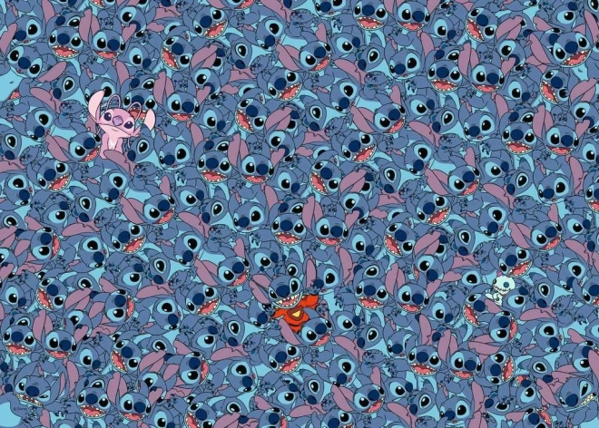 Puzzel 1000 stukjes DISNEY Stitch Challenge RAVENSBURGER